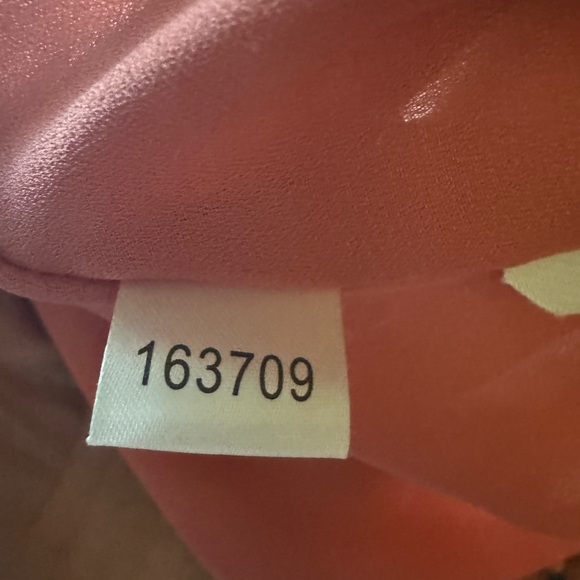 Ann Taylor Salmon sheer lined blouse. Size 2 - Picture 9 of 9